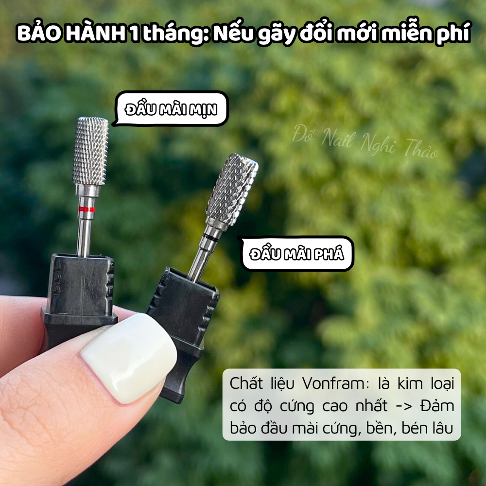 Đầu mài móng cao cấp Vonfram CENA