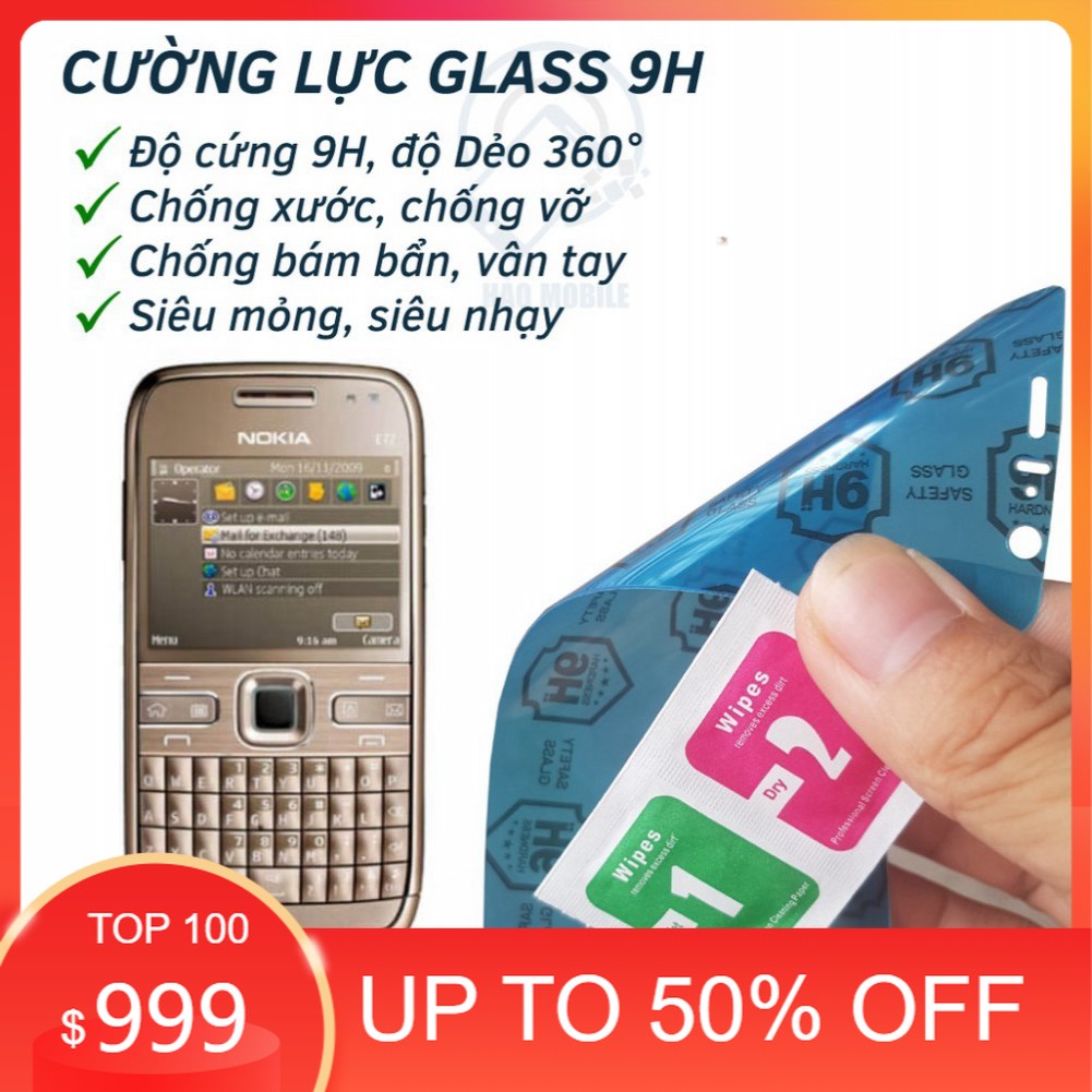 Dán cường lực dẻo nano 9H cho Nokia E72