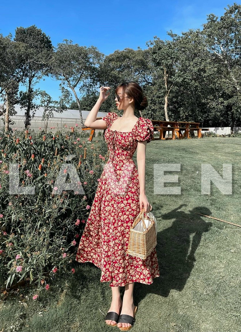 ĐẦM DÁNG DÀI XẺ TÀ CÓ MÚT TIỂU THƯ (D.X)