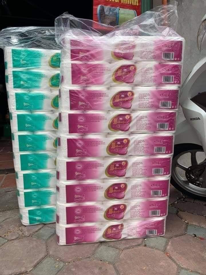 GIẤY VỆ SINH HÀ NỘI SILK HÀNG ĐỦ 1.6KG