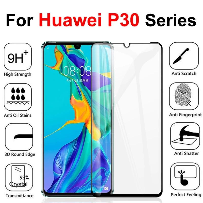 Cường lực Huawei P30 Lite P30lite full màn hình - Kính 9D full keo độ cứng 9H tiêu chuẩn