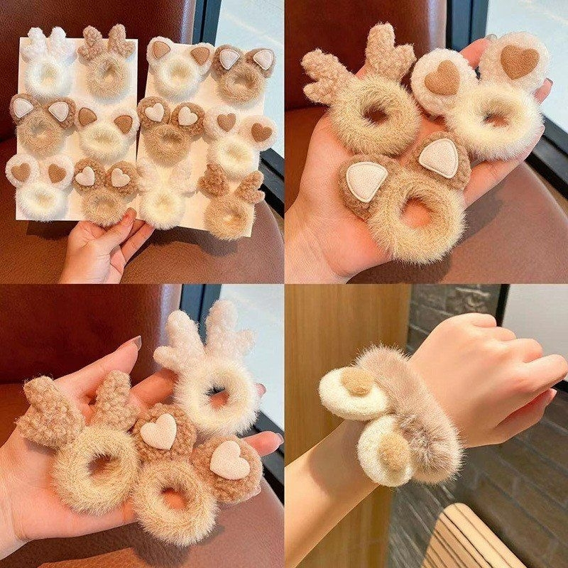 SET 2 DÂY CỘT TÓC NHUNG HƯƠU MỀM MẠI ĐÀN HỒI CAO