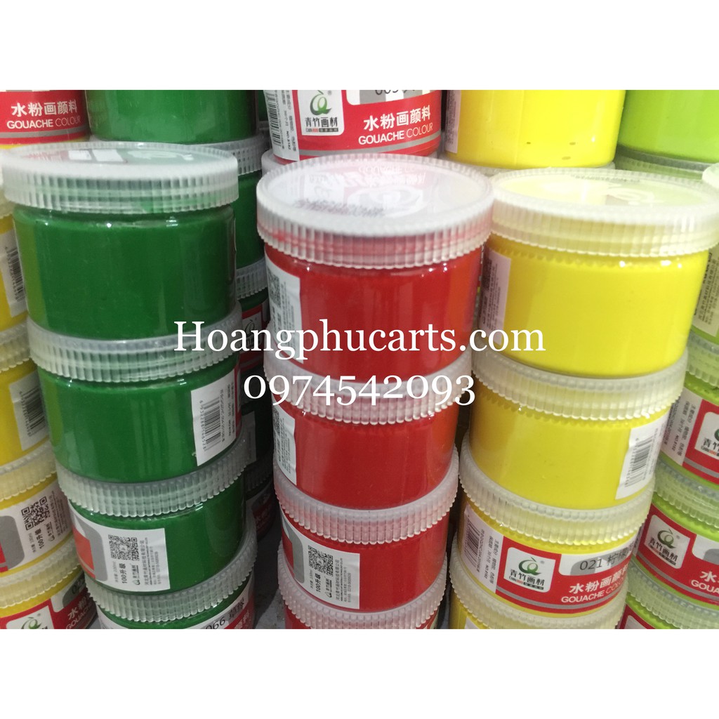 Màu Gouache color (màu wat) hộp 100ml