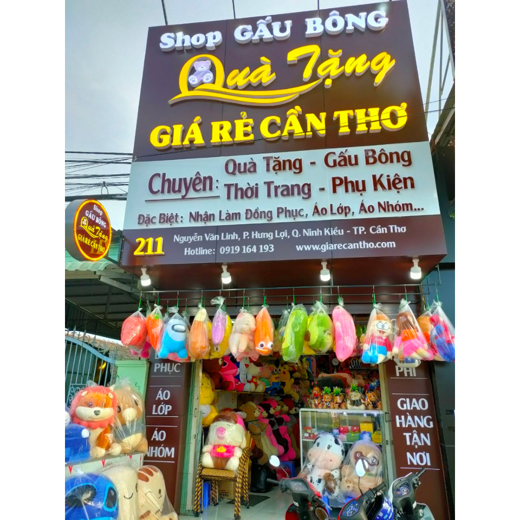 Gấu bông khủng long siêu dẽ thương