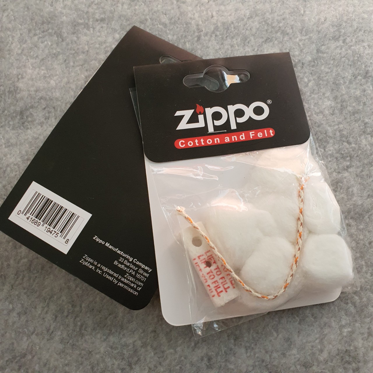[HCM]Phụ Kiện SET Bông Gòn Zippo ( Kèm Chặn Xăng Và Bấc)