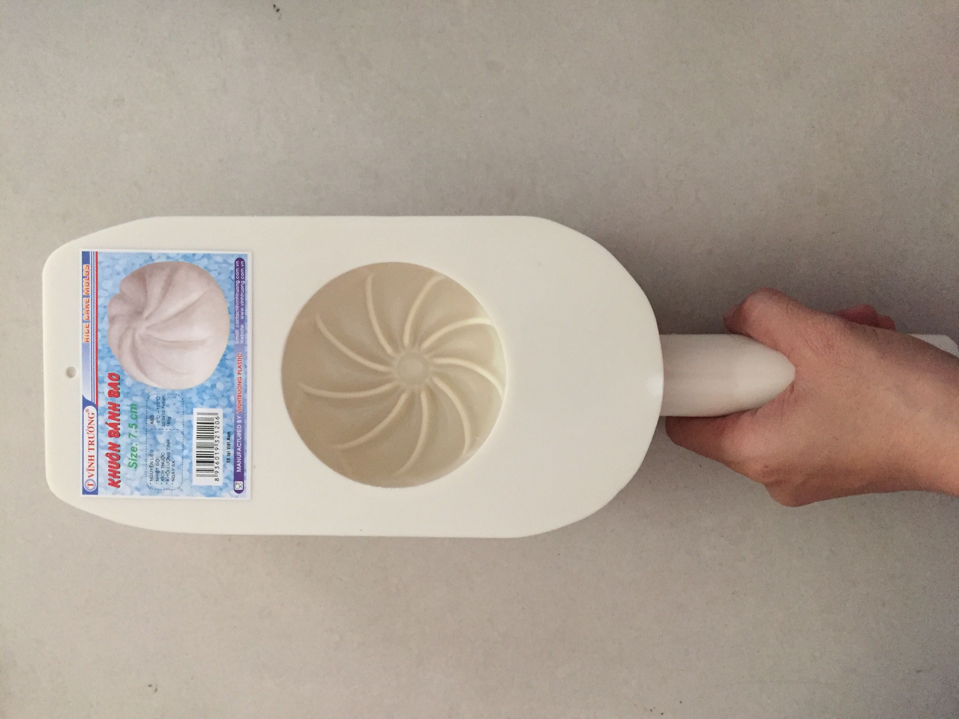 Khuôn làm bánh bao cao cấp-Khuôn bánh bao dầy dặn dễ làm bánh-Khuôn làm bánh bao size lớn chất lượng