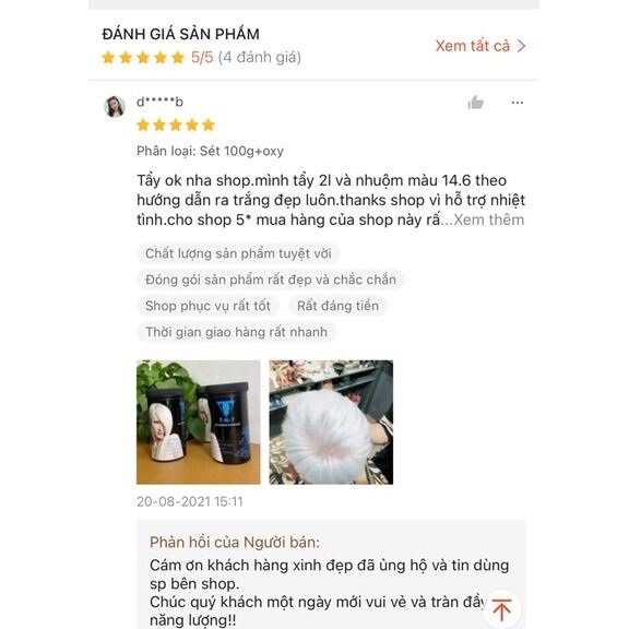 BỘT TẨY TRẮNG TNT 500g