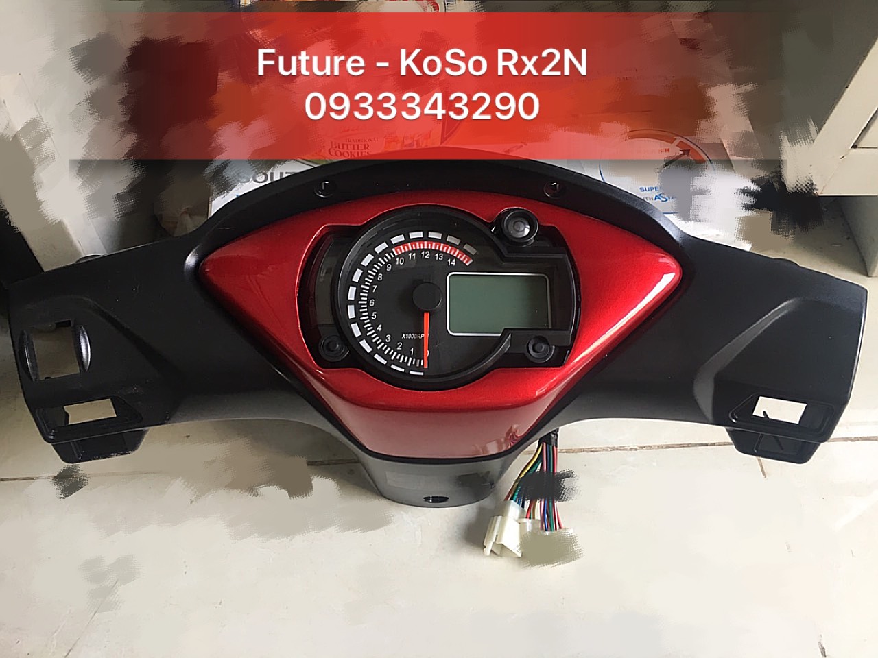 Trọn Bộ Bợ Cổ Future - Chế Đồng Hồ KOSO RX2N