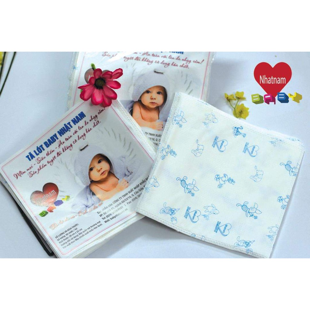 Tấm lót sơ sinh Nhật Nam