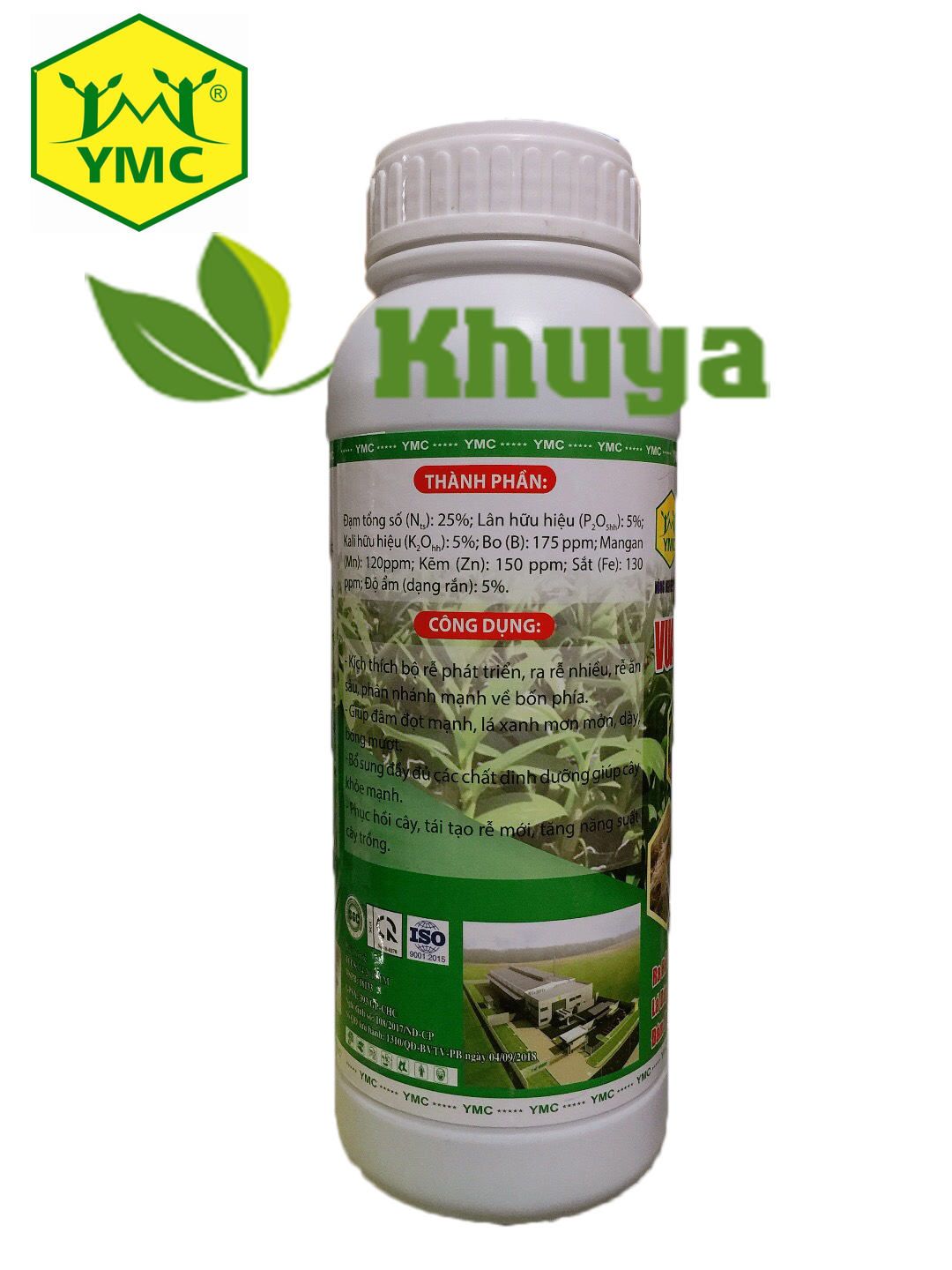 Phân bón Vua Ra Rễ - Đâm Chồi YMC 1 lít
