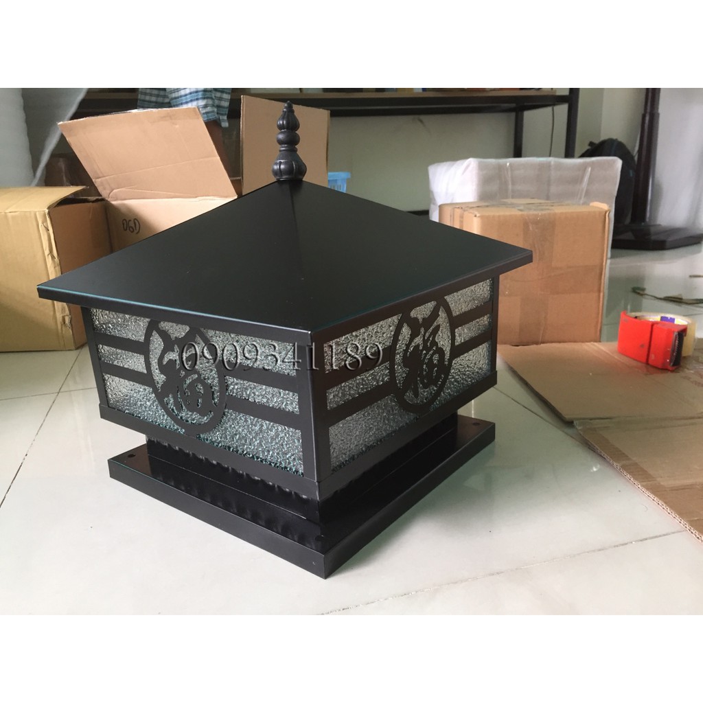 [RẺ VÔ ĐỐI] ĐÈN TRỤ CỔNG D30cm HABALI