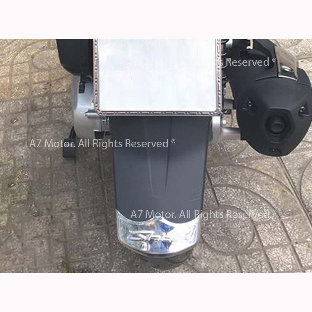 Ốp Mỏ & Đuôi Dè SH Ý 2009 - 2011 Inox