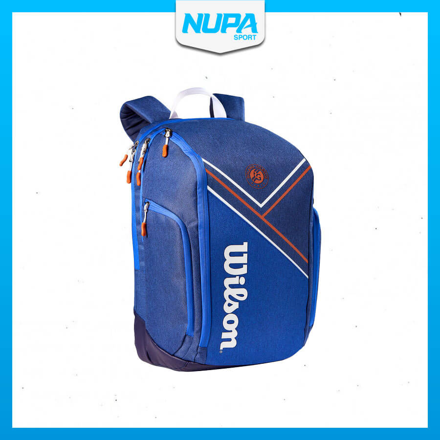 Balo Tennis Wilson Super Tour Backpack PG 2022 White/Blue