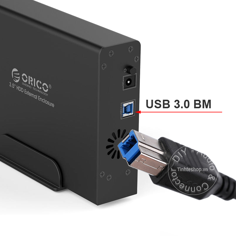 Dây cáp USB 3.1 type-C ra USB 3.0 BM HDD box 3.5 HDD docking 1 mét