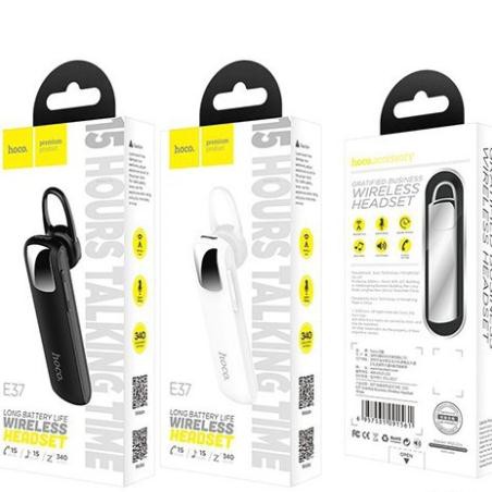 Tai nghe bluetooth HOCO E37 nhét 1 bên tai nút tăng giảm âm lượng pin gọi lâu