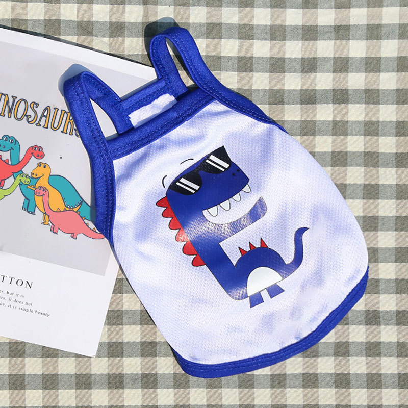 Áo 2 dây dành cho chó mèo dưới 15kg
