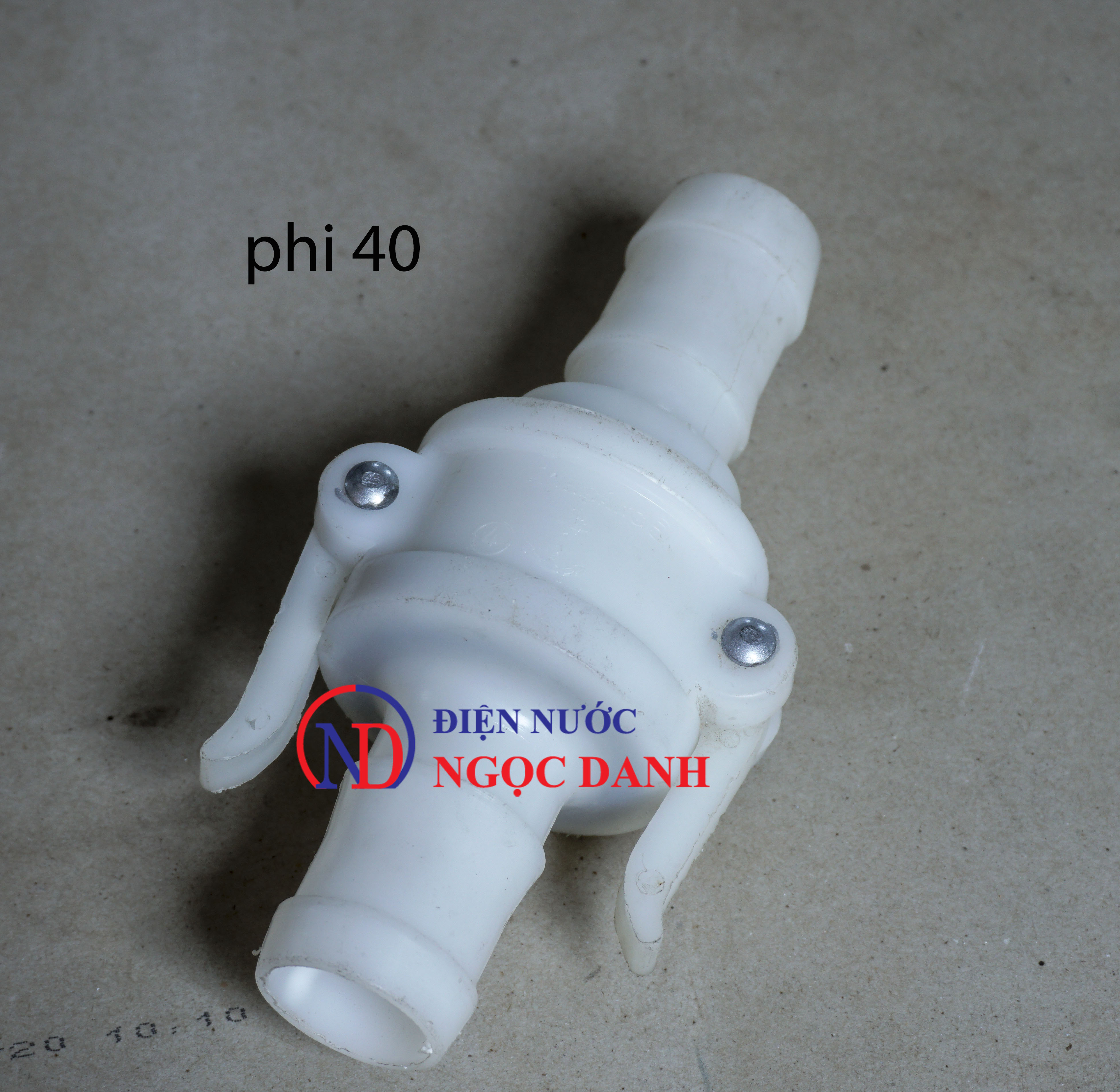 khớp nối nhanh nhựa phi 40