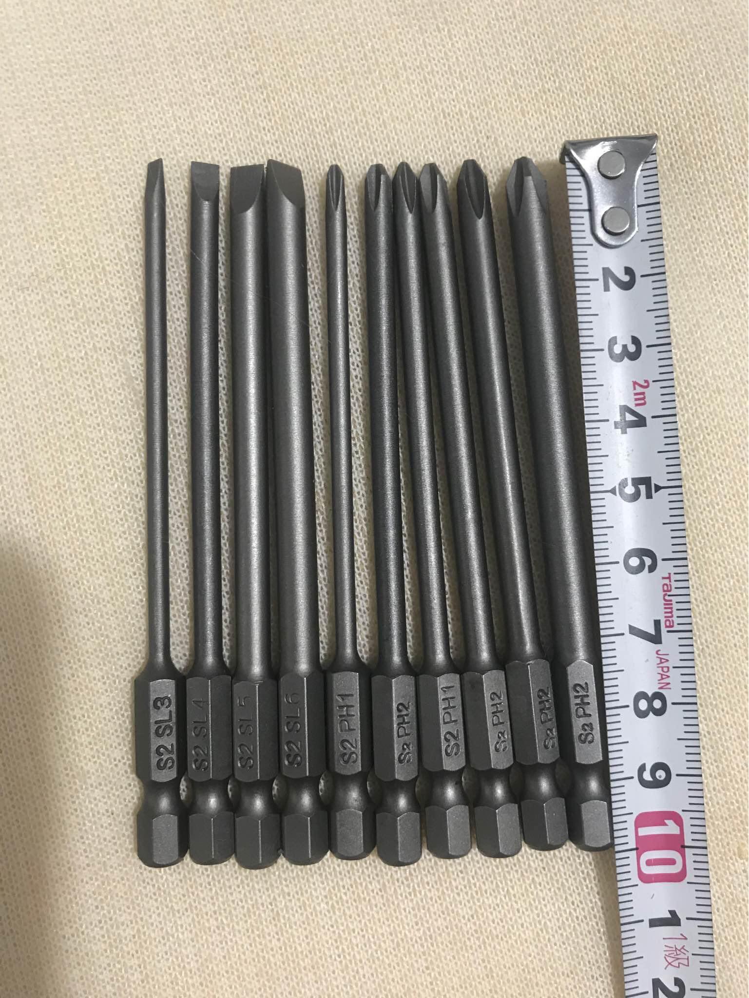 [HCM]Bộ 10 Cái Mũi Bắn Vít (Nhật Bãi)