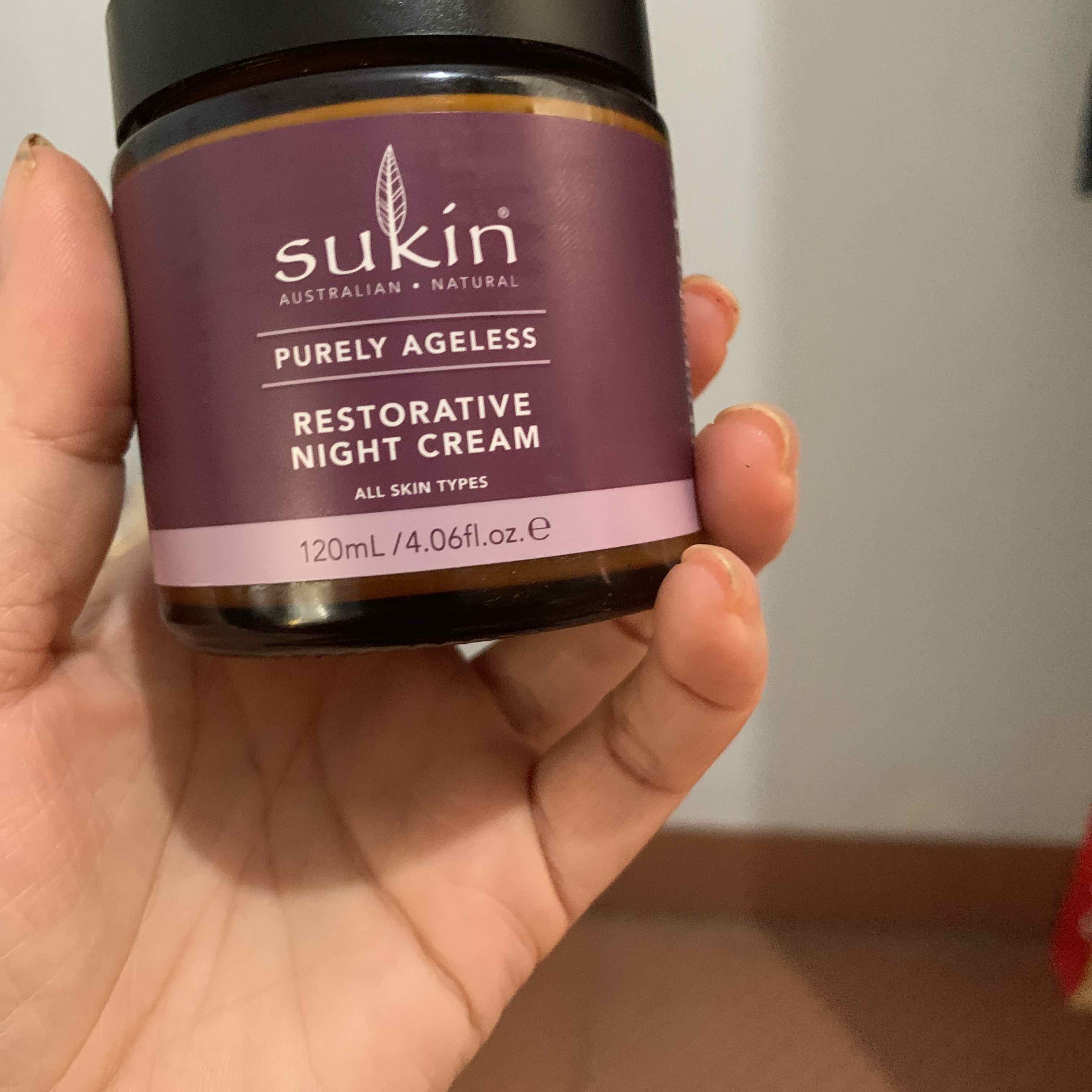 Kem Dưỡng Da Ban Đêm Dành Cho Da Lão Hóa Sukin Purely Ageless Restorative Night Cream 120ml