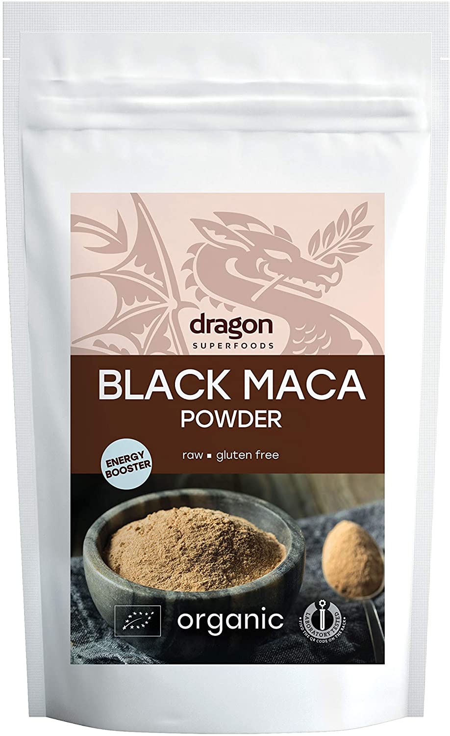 Dragon Superfoods Black/ Brown Maca Powder Raw
