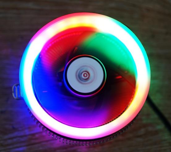 Quạt tản nhiệt CPU NeedMax S6  led rgb đa năng dùng cho socket 775/1155/1156/AMD -Quạt tản nhiệt CPU S6