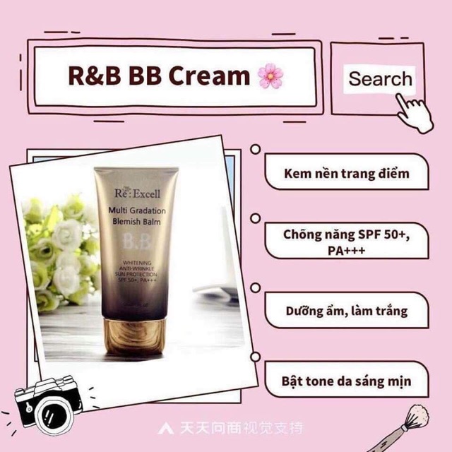 Kem nền BB Cream❤️  Kem nền BB Cream Multi Gradation Blemish Balm