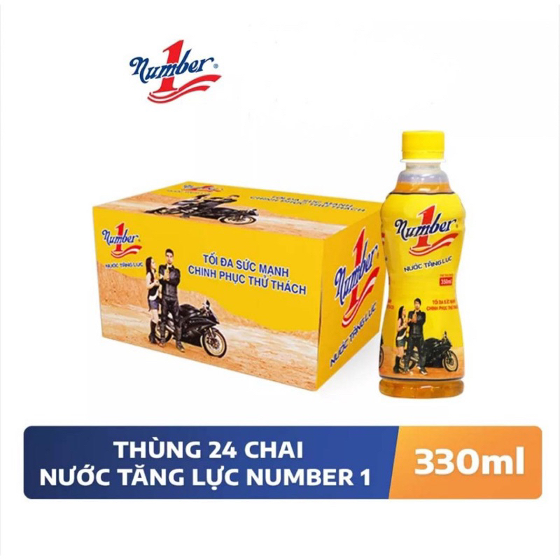 Lốc 6 Chai Nước Tăng Lực Number 1 330ml