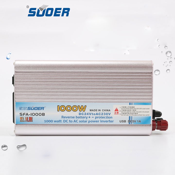 Kích điện 24v lên 220v 1000w suoer sfa-1000b