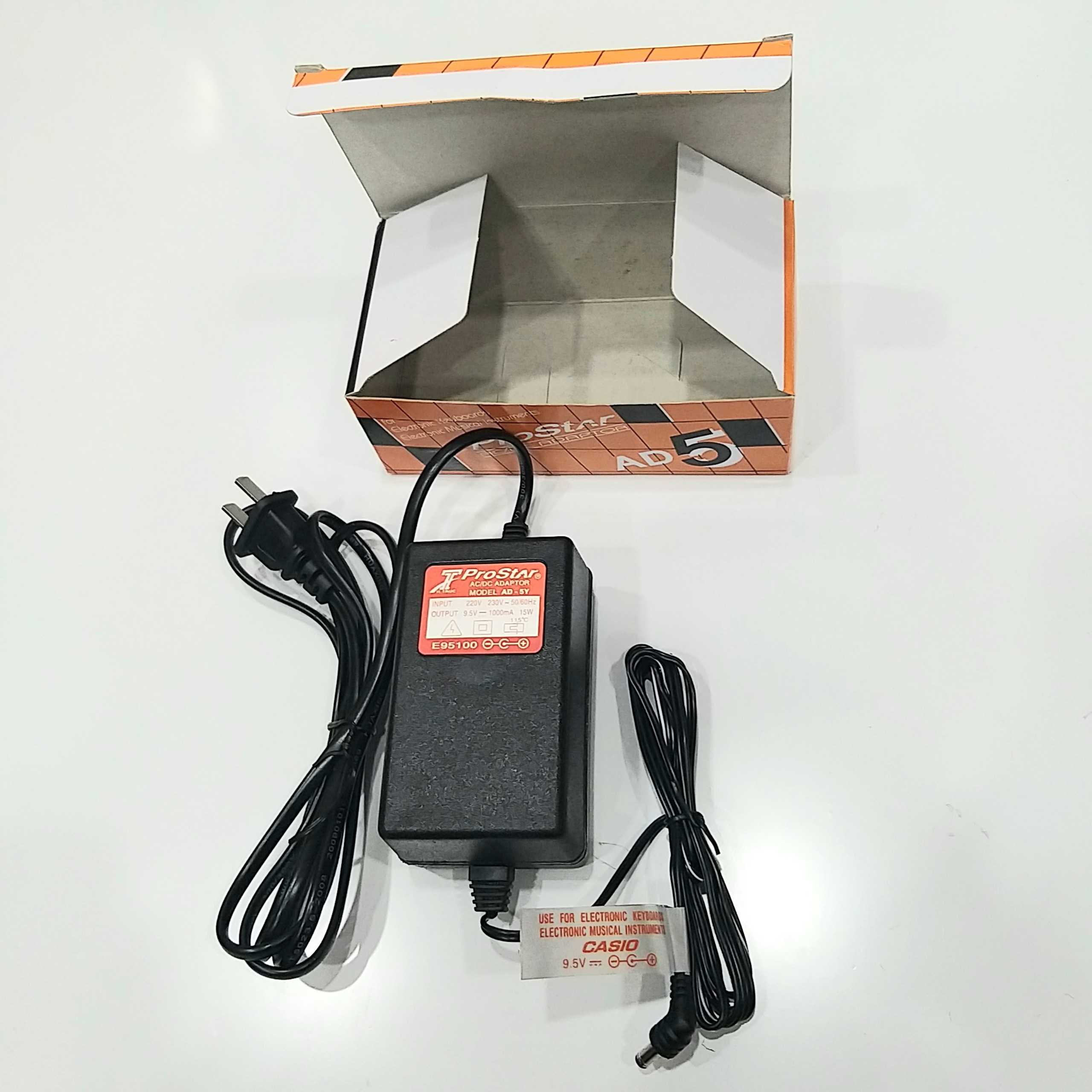 Bộ nguồn AC dùng cho đàn organ Casio - Adapter Casio ProStar AD5