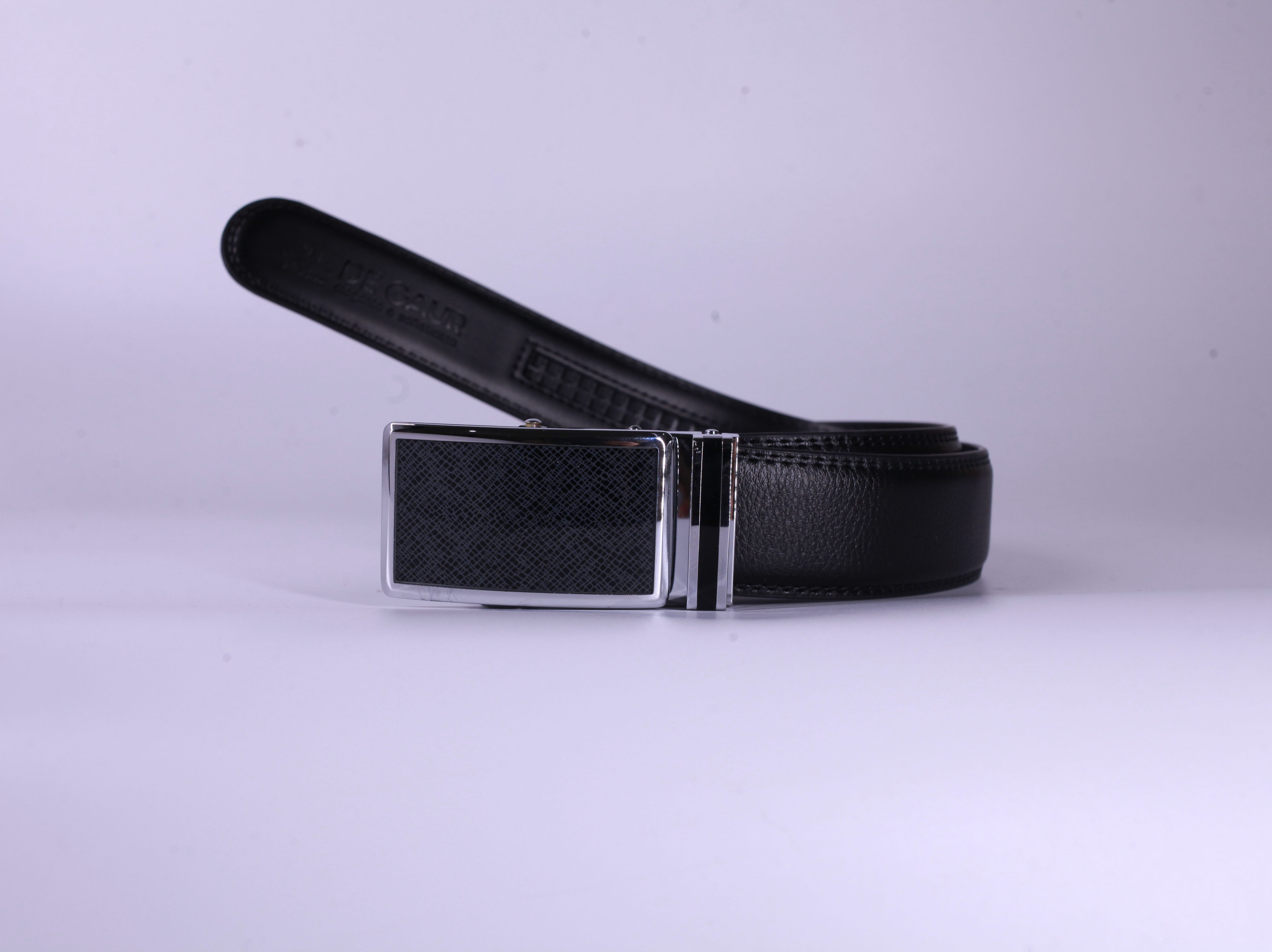 Thắt lưng 100% da bò cao cấp DerGaur DGL199 - BLA