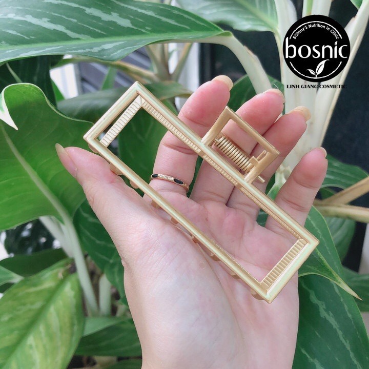 Kẹp Tóc Gắp Kim Loại Phong Cách Hàn Quốc Bosnic