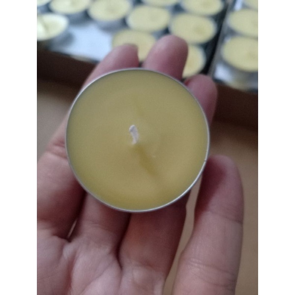nến bơ tealight nhôm (hộp 100 viên)