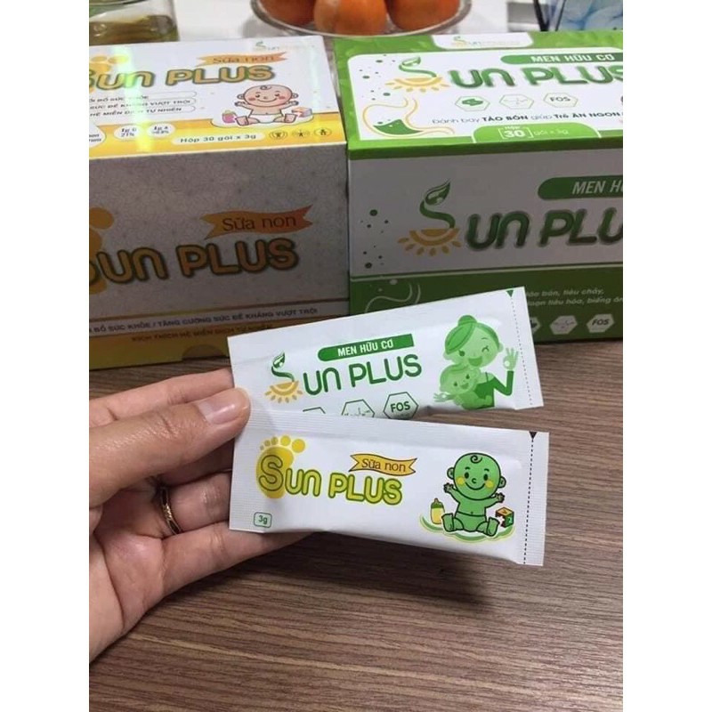 [FREESHIP 25K đơn 99K] Sữa Non Sunplus & Men Hữu Cơ Sunplus