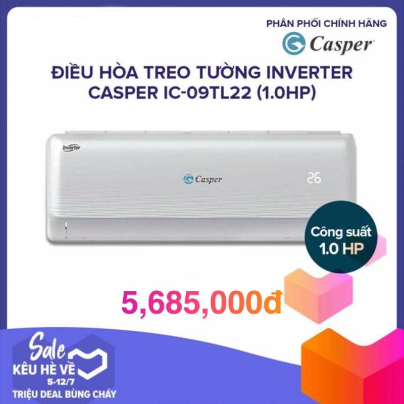 Bảng giá Máy Lạnh Inverter Casper IC-09TL11/22 (1.0HP) - Trắng (GAS 410A) Điện máy Pico