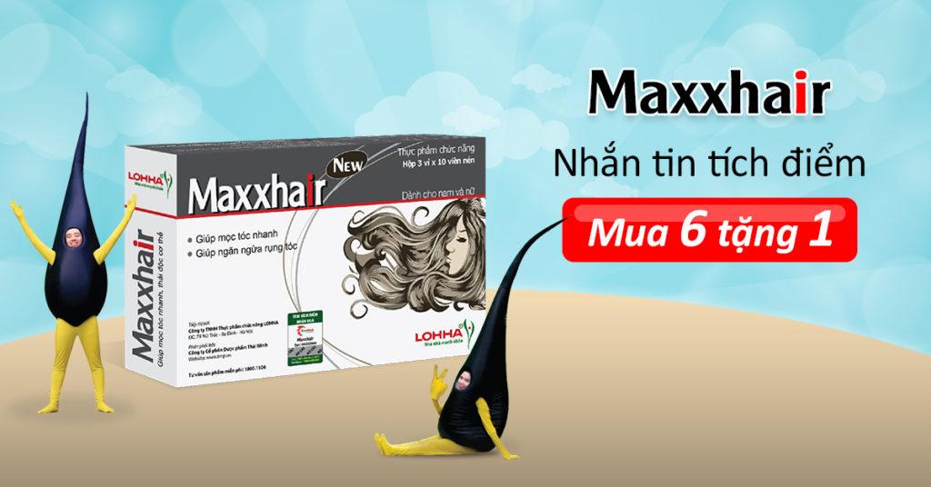 Maxxhair viên mọc tóc Maxhair