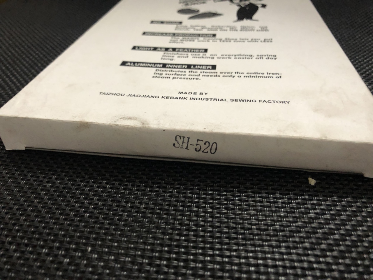 MặT Nạ Bàn ỦI PEN 520