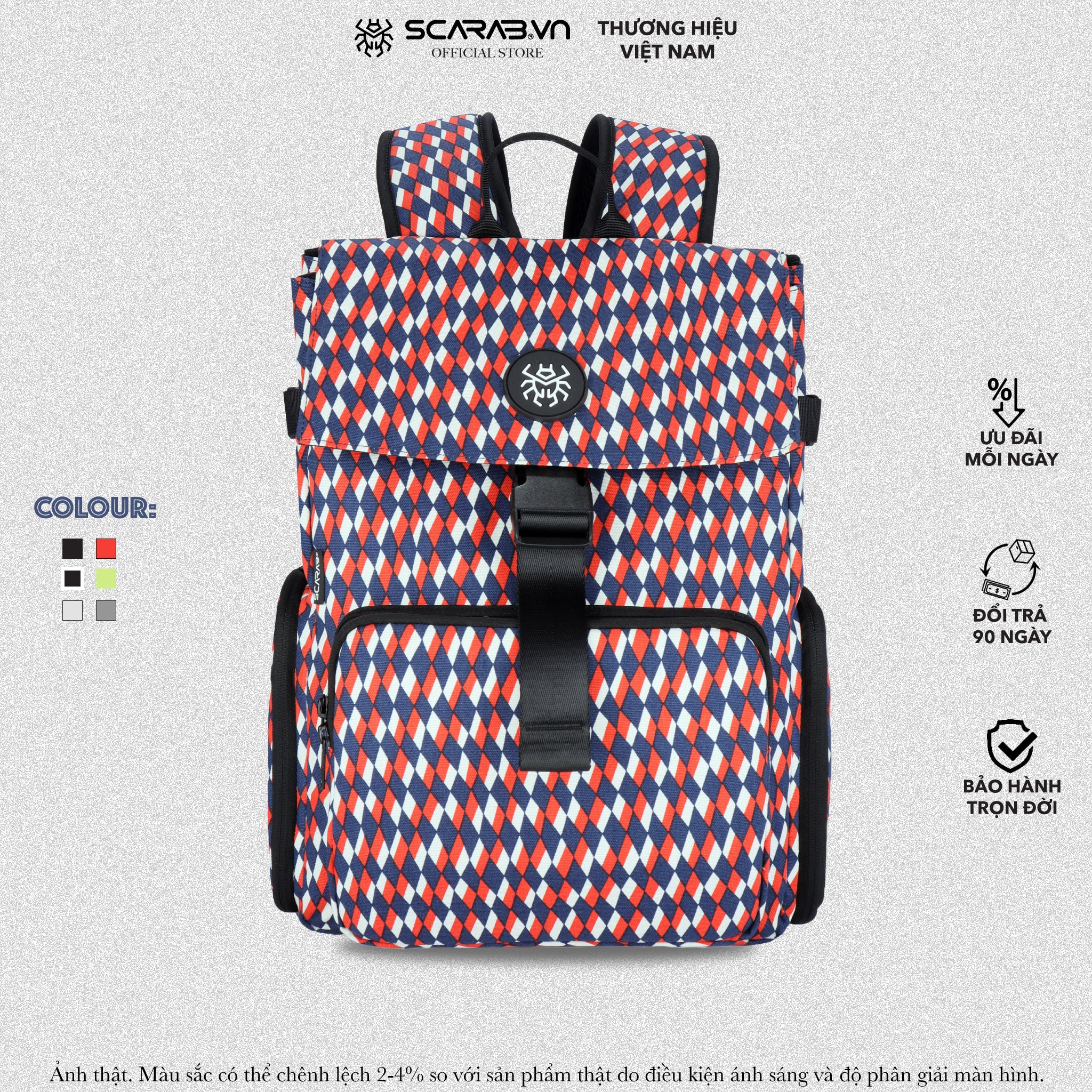 Balo Đi Học SCARAB - ENTER™ Backpack Unisex
