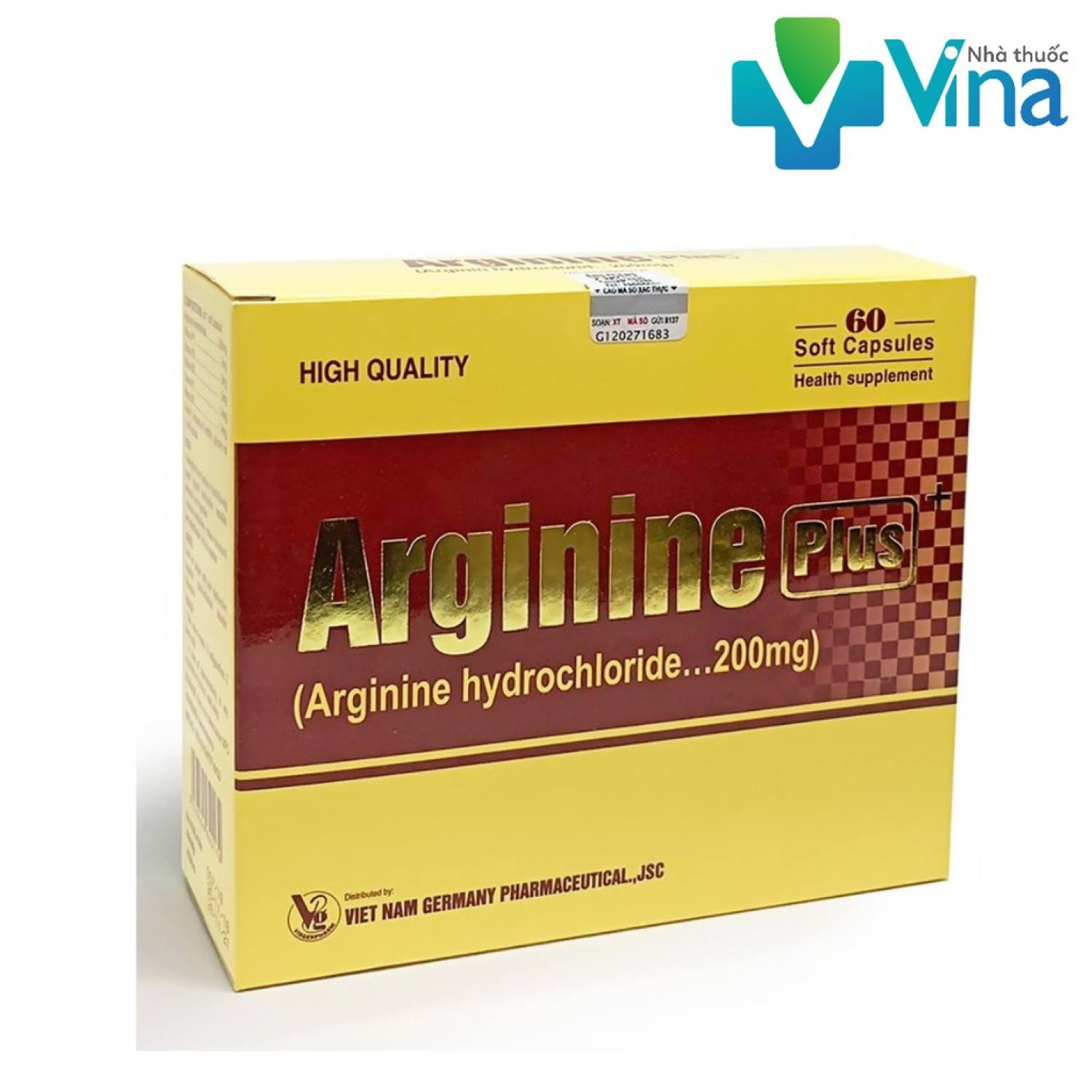 Viên Uống Bổ Gan Arginine Plus (60 Viên)