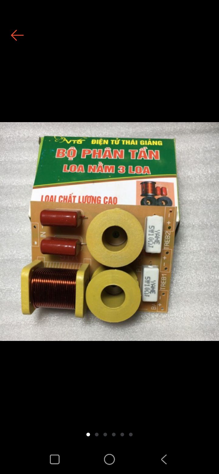 Mạch phân tần 3 loa 1 bass 2 treble.