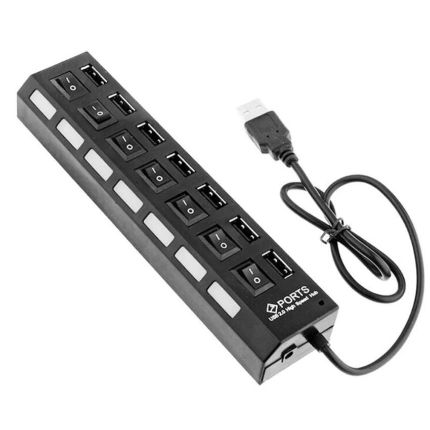 Hub Chia Usb 7 Cổng Có Công Tắc Đa Năng