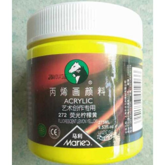 Acrylic đầu ngựa Marie 275ml