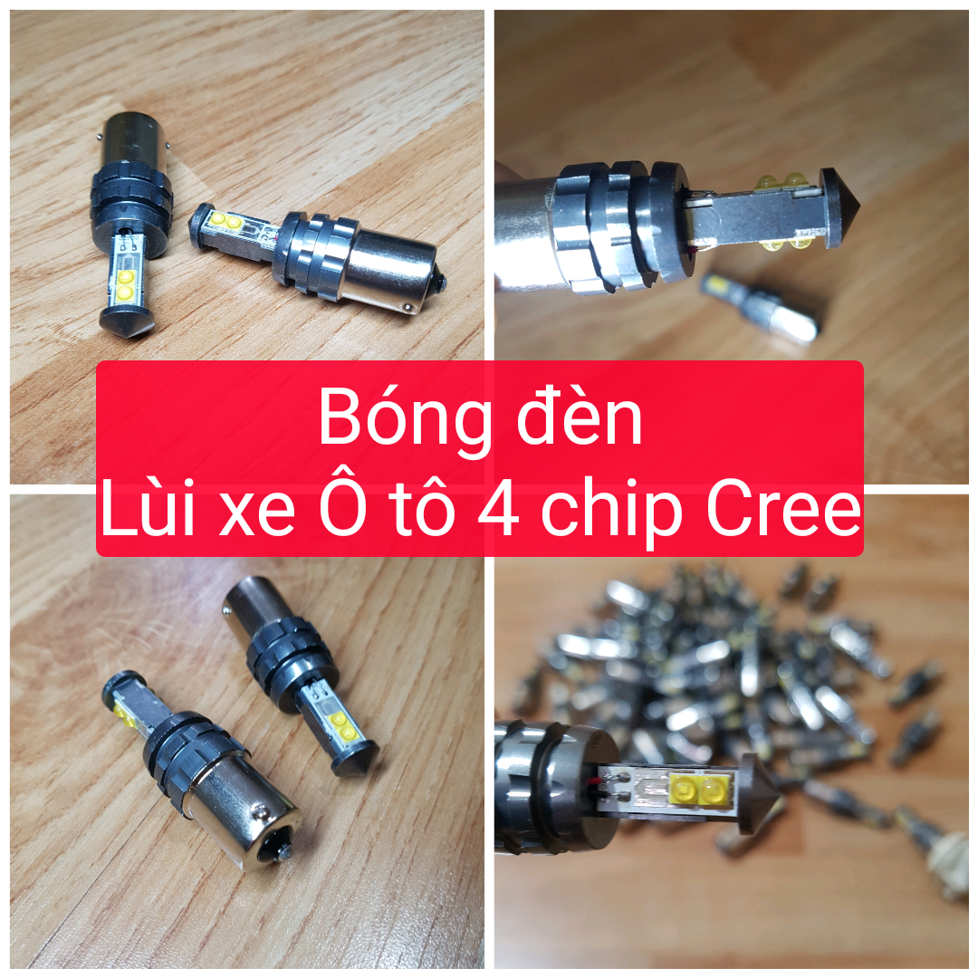 Bóng đèn Lùi De xe Ôtô chip Led Cree USA
