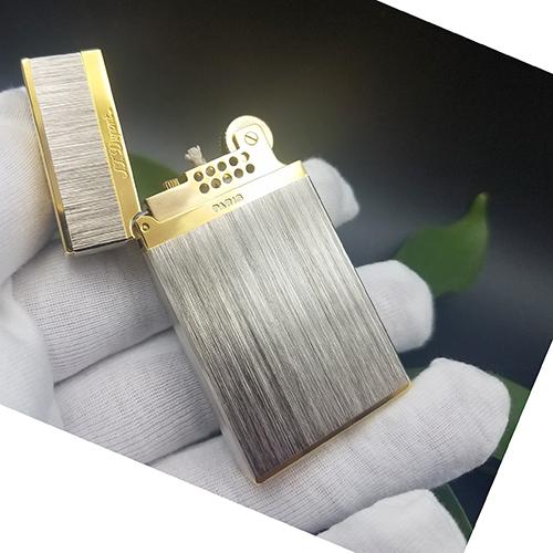 Bật lửa Hộp Quẹt Bật Lửa Dupont Mini D134 Dùng Xăng Đá Cao Cấp (KHÔNG CHỨA XĂNG GAS)