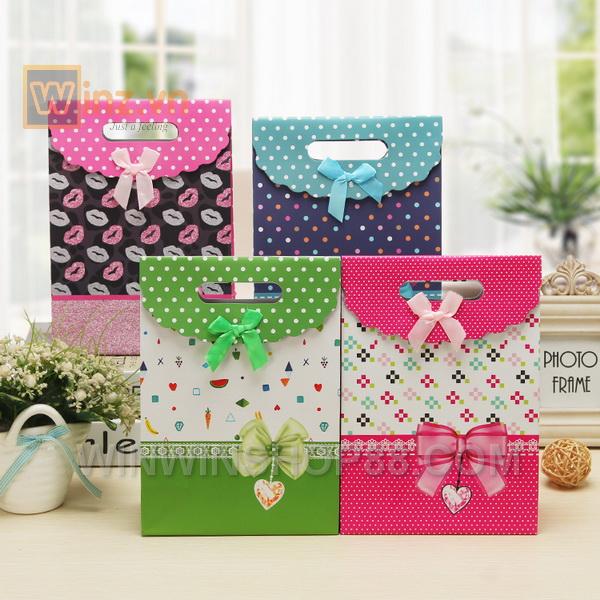 Combo 2 túi quà loại nhỏ 16x21 cm