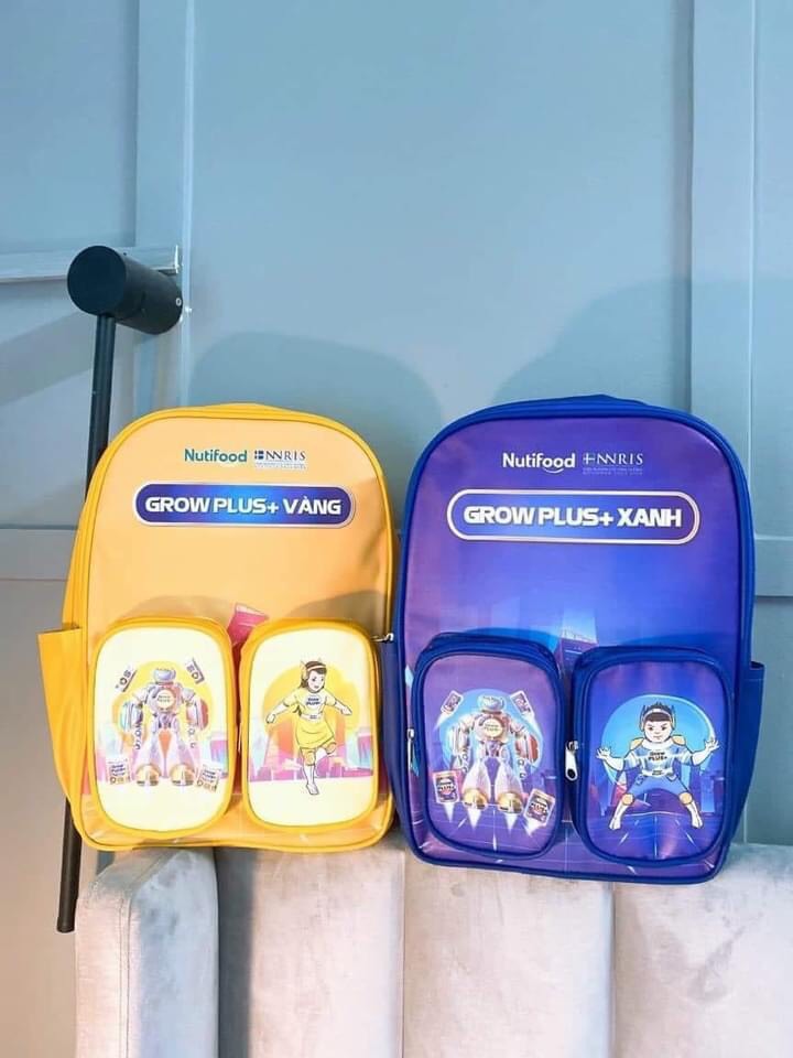 Balo growplus cho bé - Hàng khuyến mãi Nutifood