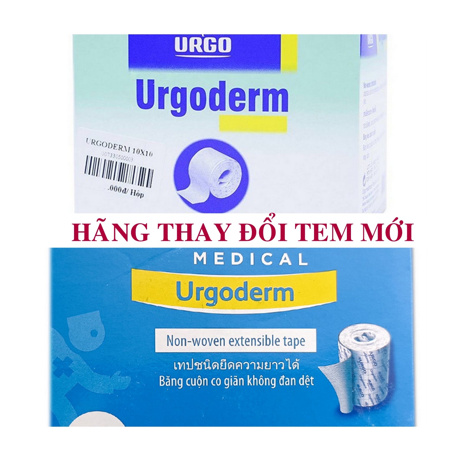 [HCM]Băng dán cuộn co giãn Urgoderm 10cm x 10m
