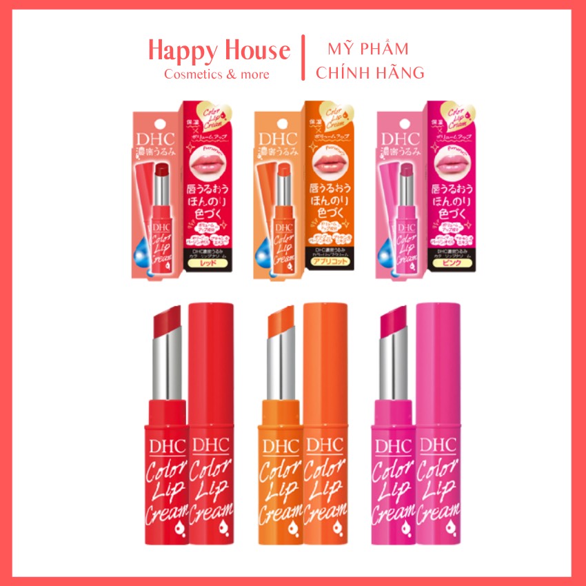 Son dưỡng môi có màu D.H.C- Happy House