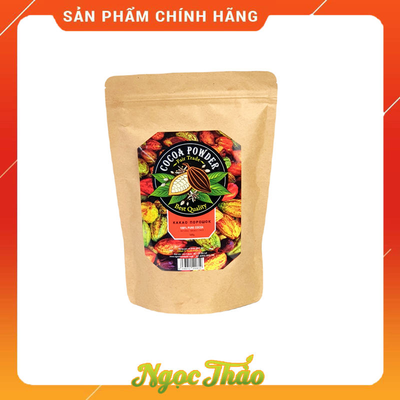 Gói bột cacao nguyên chất Ngọc Thảo | 500g