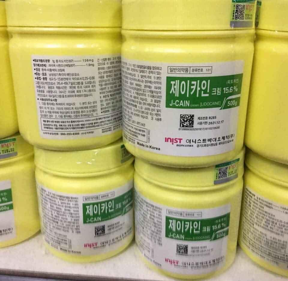 KEM Ủ TÊ J-CAIN 15.6% DÀNH CHO SPA,TMV (Hàng Loại I)