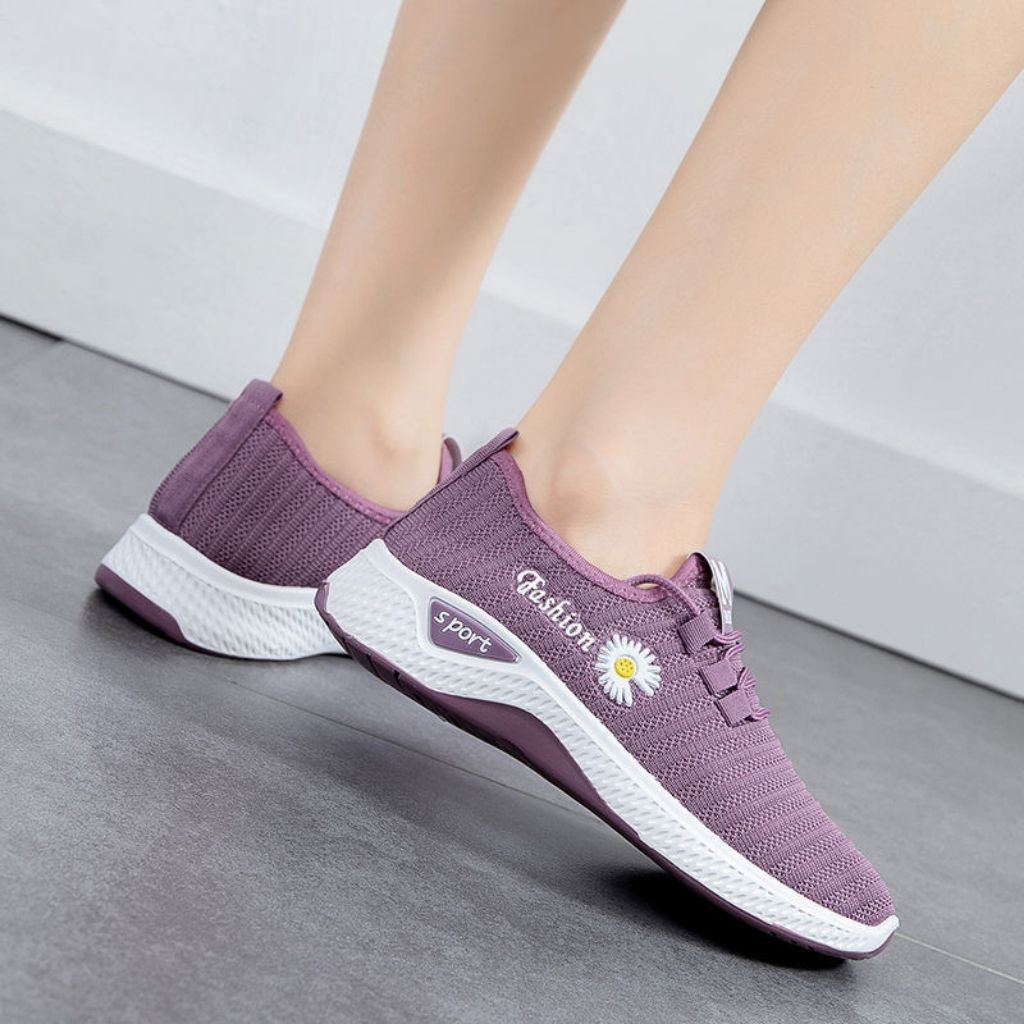 Giày thể thao hoa cúc nữ F01
